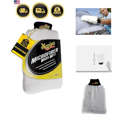 Car Wash Mitt Microfiber Wash Mitt Reusable Easy To Use 10x8 Inch