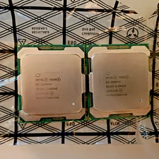 2x Intel Xeon E5-2680 V4 Processor (LGA 2011-3) X99 Pulled from dual CPU System