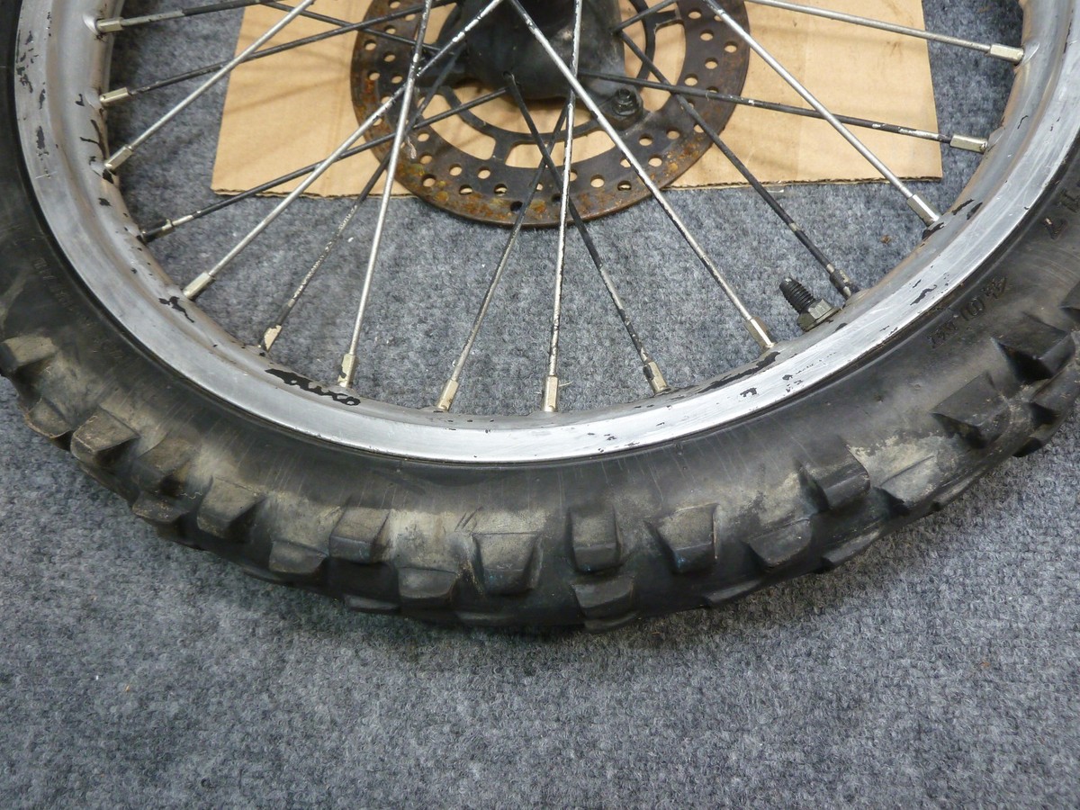2002 RM85 Front Wheel Rim Rotor Hub Tire 17” SUZUKI RM 85 GENUINE