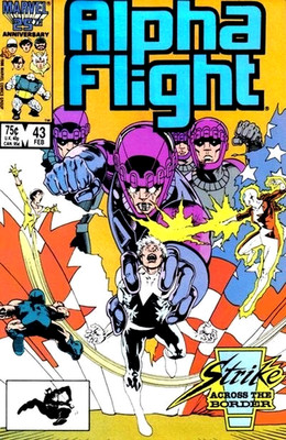 Alpha Flight #43 (NM) `87 Mantlo/ Ross