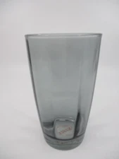 VIETRI OPTICAL GRAY/ SMOKE HIGHBALL - 5 1/2" x 3 1/4"  0111G