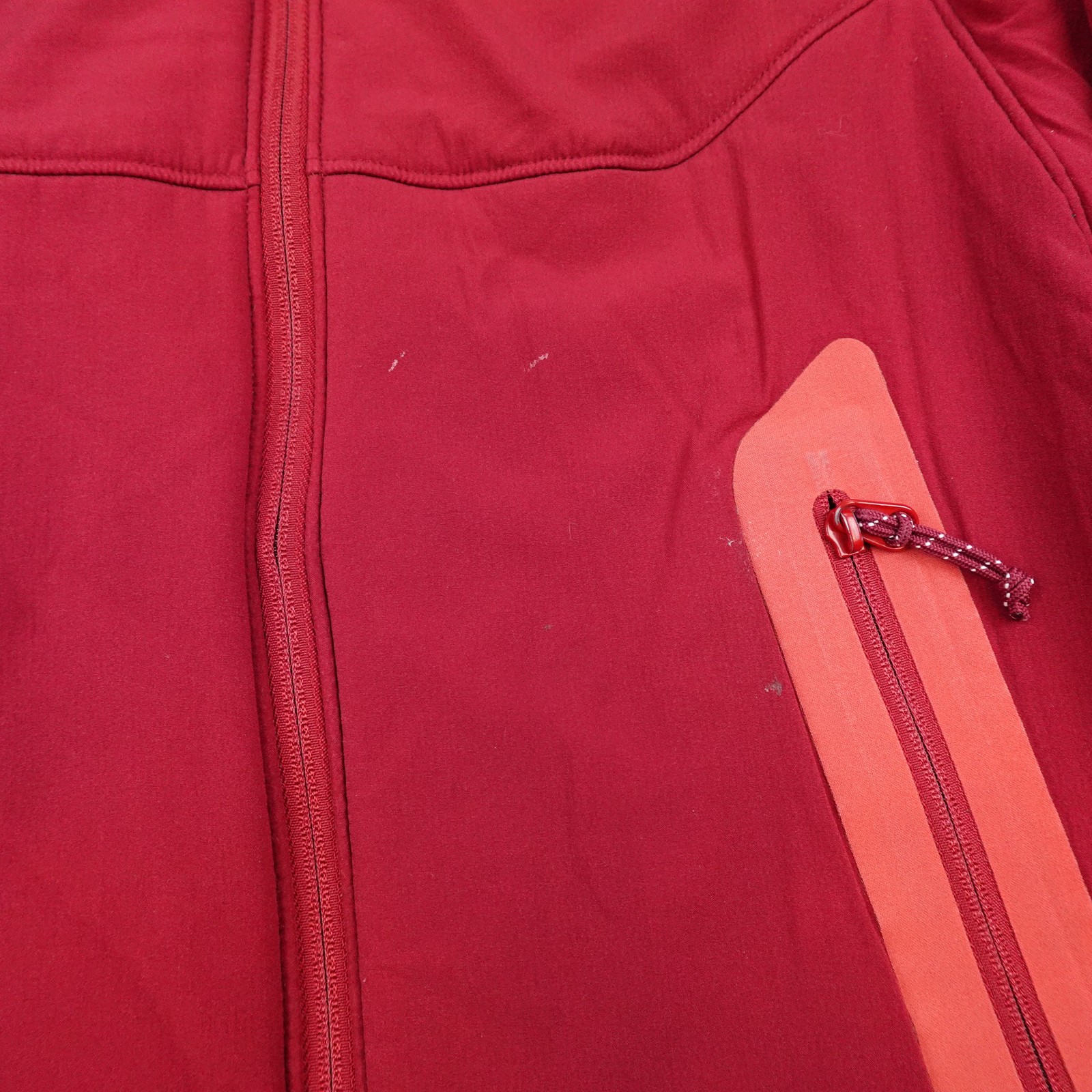 ARC'TERYX Giacca Arcteryx Hyllus donna media rossa Polartec foderata in pile softshell outdoor