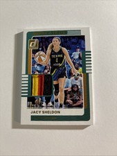 2025 Donruss WNBA Jacy Sheldon Jersey Series No.18 Relic Card 25/25 3 Color