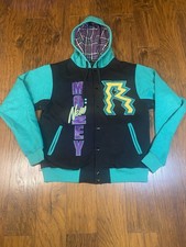 Rock Smith Multicolor Embroidered Bomber Oute...