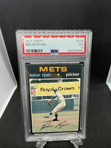 1971 Topps Nolan Ryan #513 PSA 3 VG