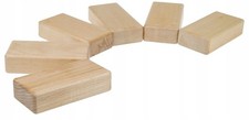  Set van 6 houten bouwstenen speelgoed voor kinderen