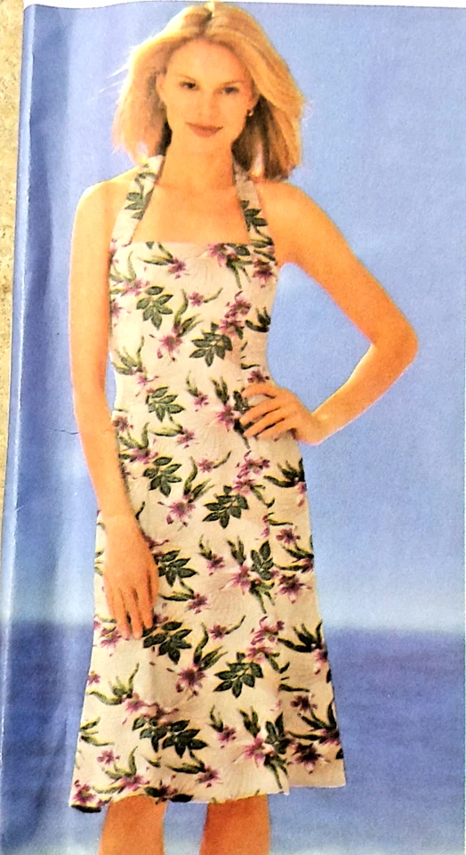 Simplicity 5498 Misses' 2 Lengths Petite Sundress size 4,6,8,10 From Year 2003 - Image 2 of 4