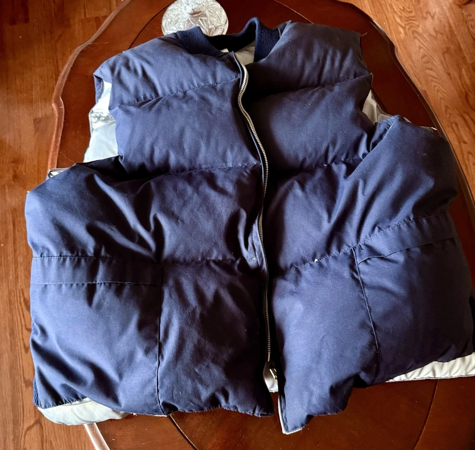 CUATRO NUEVOS CHALECOS ABOMBADORES DE PLUMÓN, Gerry, Lands End, Colorado, XL y XXL Foto 4 de 4