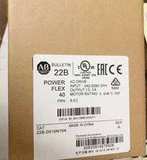 1PC Allen-Bradley Sealed 22D-D010N104 SER A