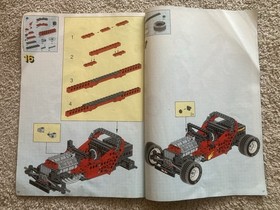 LEGO Technic FORMULA FLASH INSTRUCTIONS MANUAL only 8440 vintage 1995 Indy Racer