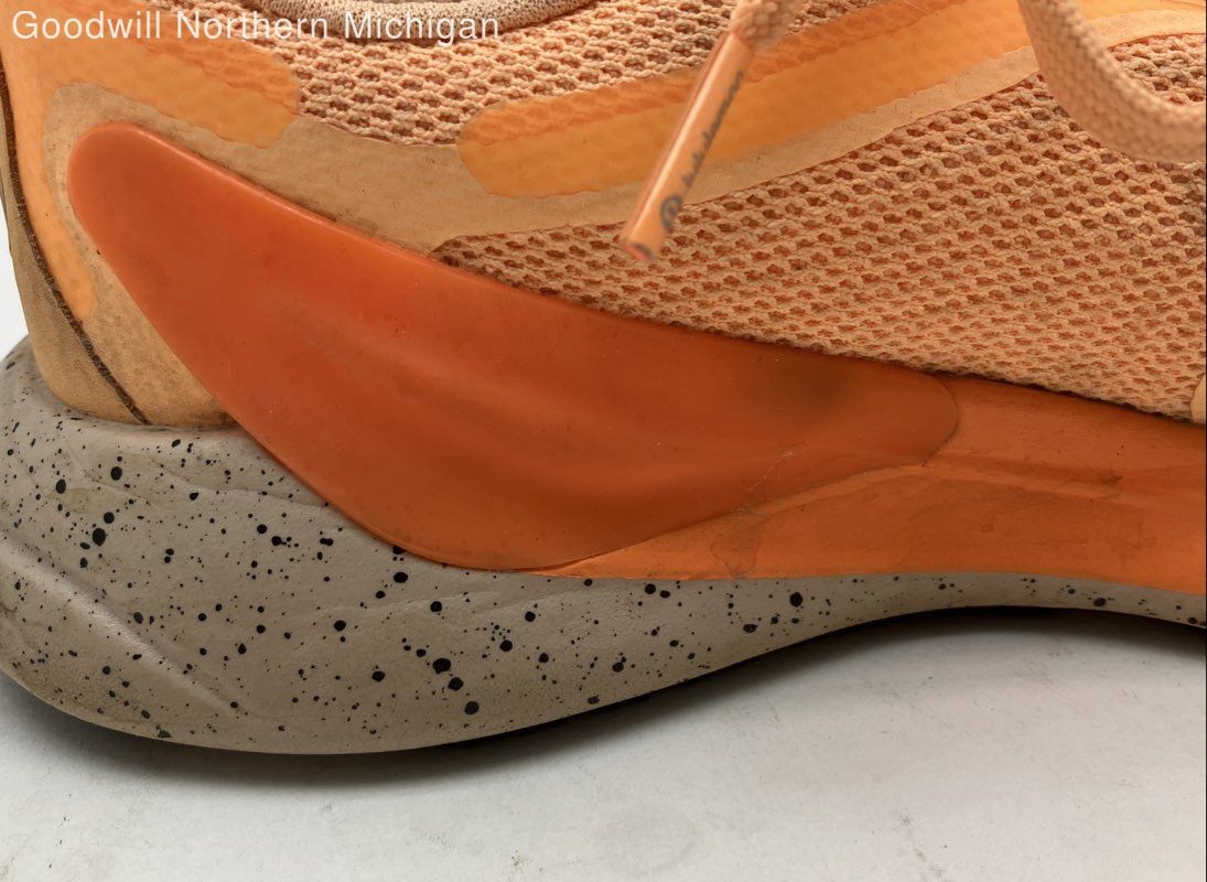 Lululemon Peach/orange Solid Running Athletic Sho… - image 5