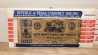Republic Of Texas Antiqued Reproduction Currency 1838-1841 — photo 4