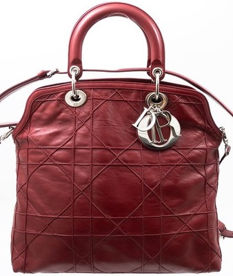 LADY DIOR CHRISTIAN DIOR TASCHE CANNAGE SCHULTERTASCHE SHOULDER BAG HANDBAG RAR