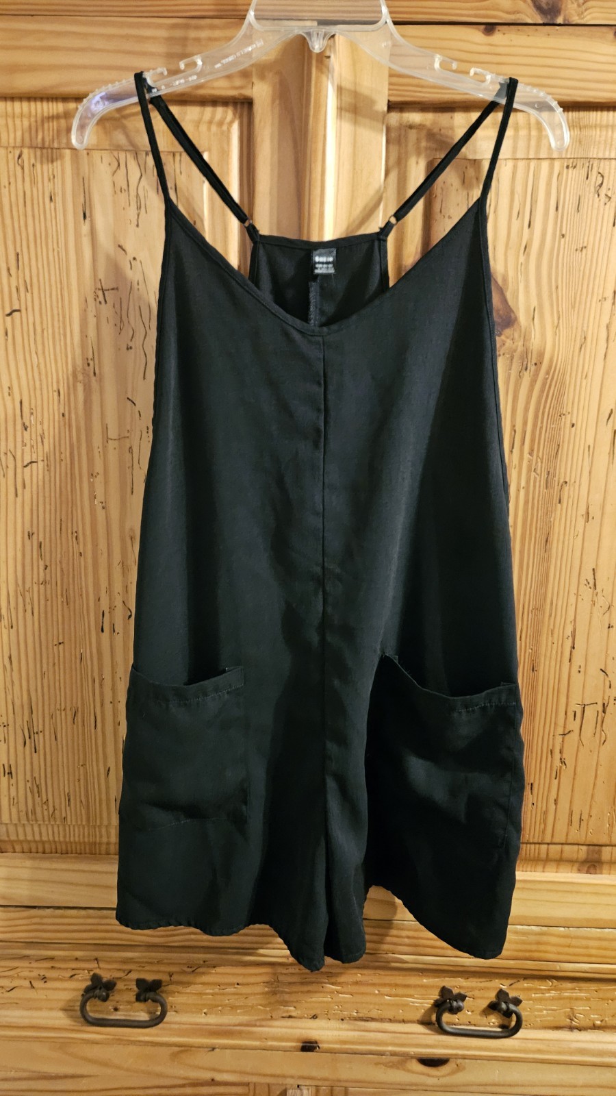 Womens Shein Size Large Black Romper