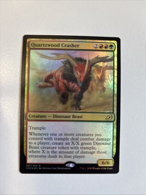 Quartzwood Crasher Magic The Gathering Foil 201/274 IKO Rare 