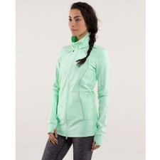 Women's Lululemon Jacket Nice Asana Full Zip Long sleeve Size US 8 (UK 12)