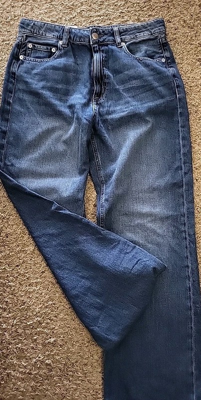 Aeropostale Women's High Rise Vintage Inspired Wide Leg Jean Size 10
