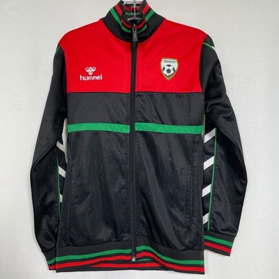 Afghanistan National Team Soccer Hummel Black Full Zip Track Jacket Youth MEDIUM