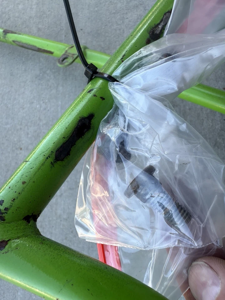 🔥 KAWASAKI 1998 KX125 KX250 OEM REAR BACK SUB FRAME SUBFRAME 🔥 Foto 3 de 3