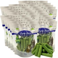 5 Kg (25 X 200G) Katzengras Sticks Gefriergetrocknet Getreidefrei Huhn Lyra Pet®