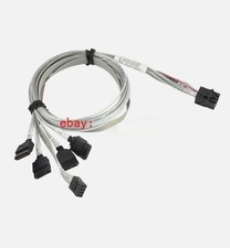 SuperMicro CBL-SAST-0591 Cross-over Mini SAS HD to 4 SATA w/SB, S. 75cm. 30AWG
