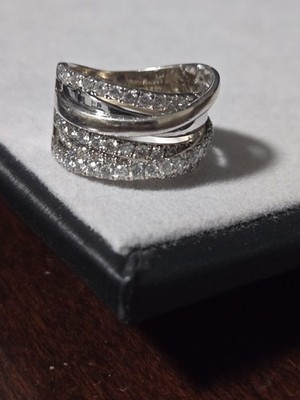 Diamond Ring 1-1/2 ct  tw Round  14k wg