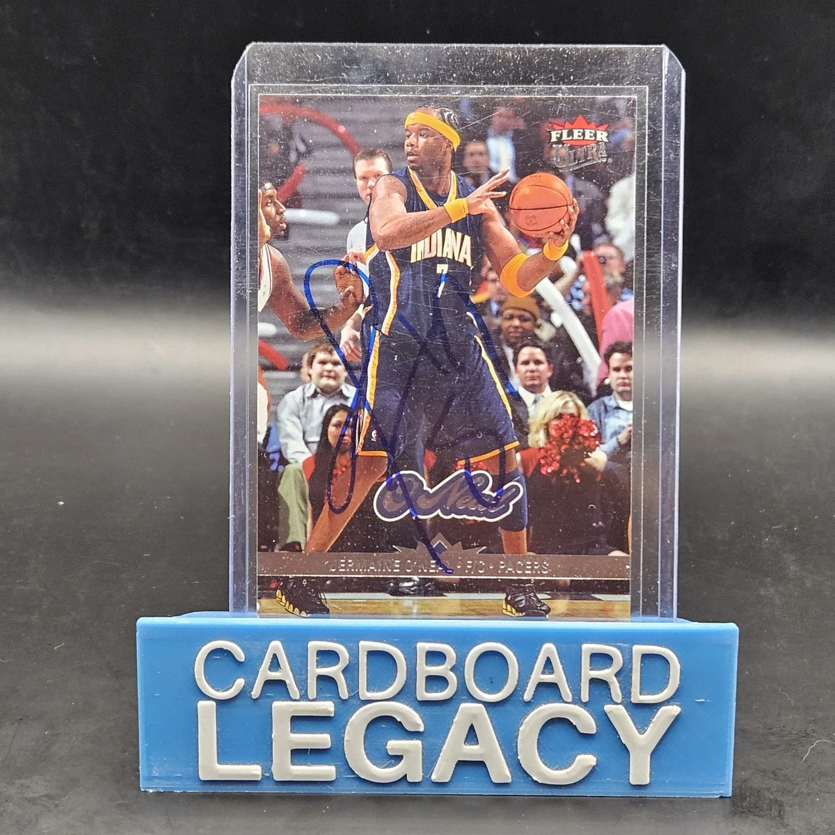 Jermaine O'Neal Basketball Autographed Sports Trading Cards