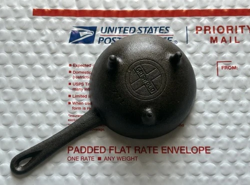 Rare Griswold Spider 771 Skillet 3 Leg Cast Iron *RESTORED* Free Shipping !