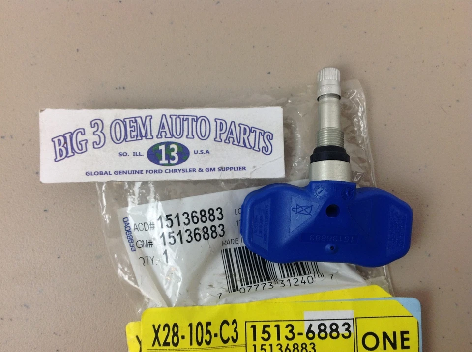 2004 Chevrolet Avalanche Silverado Tahoe GMC Sierra Tire Pressure Sensor new OEM - Image 4 of 4