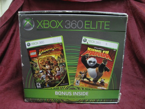 XBox 360 Elite + unidad, cable AV, auriculares, paquete de carga y reproducción - SIN FUENTE DE ALIMENTACIÓN - Imagen 7 de 18