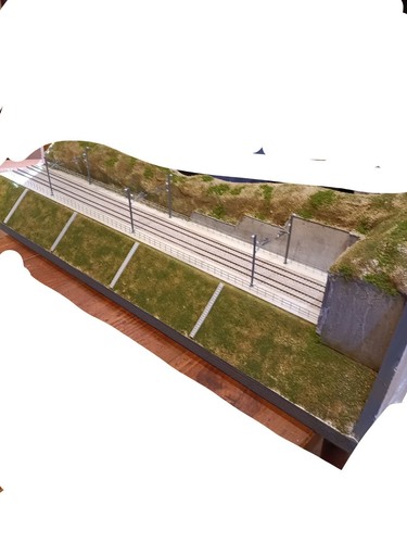1/R High Speed Railway Plastic Diorama - Picture 2 of 6