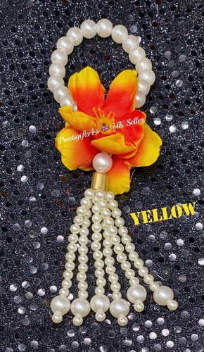 Indian Wedding Gana Sangeet Maiyo Gana Mehndi Jewellery Pearl Bracelet x 1 Gana - Picture 17 of 21