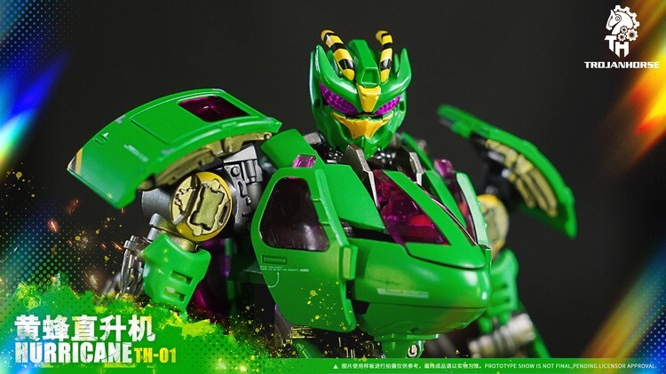 Ready! New Trojan Horse TH-01 Hurricane Waspinator