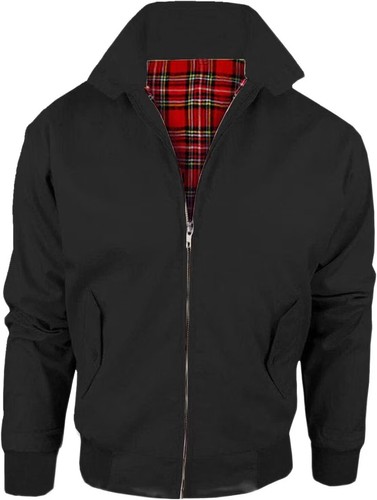 Harrington Jacket Adults Unisex Mens Ladies Womens Vintage Classic Retro Scooter - Picture 3 of 17