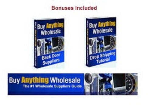 Work From Home BUY ANYTHING WHOLESALE Make Money Plus 2 Free Books Included - 第 2/3 張圖片