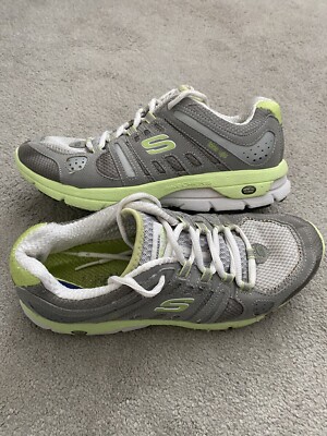 Damenschuhe Skechers Tone-ups Fitness Turnschuhe UK Größe 4 EU 37
