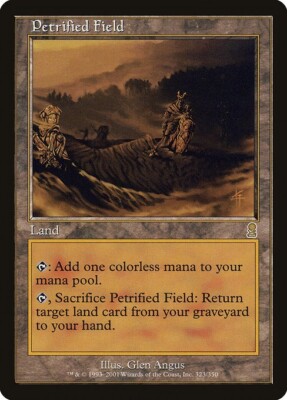 Petrified Field 1x MtG Odyssey ODY SP/NM