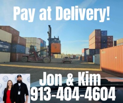 Pay At Delivery Shipping containers 20ft, 40ft, 40ft HC *Read  Description*