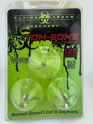Flying Arrow The Tom-Bomb Broadhead 125gr 3pk