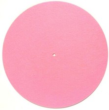 Pink Felt Turntable Slipmat 12-inch Vinyl Record DJ Pro Platter Slip Mat 3mm