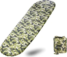 TREKOLOGY Self Inflating Camping Pad Sleeping Lightweight Compact Dry Sack