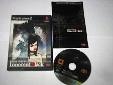 Tantei Jinguji Saburo Innocent Black Playstation 2 PS2 Japan import US Seller