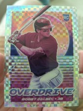 2021 Chronicles Overdrive Bobby Dalbec Building Blocks Prizm RC #9 Red Sox