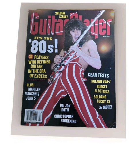 Vintage 2001 Guitar Player Magazine Special Issue It’s The 80s Van Helen John 5