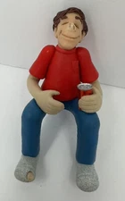 Family Of Friend D Manning Shelf Sitter Sculpture Figurine *Damaged