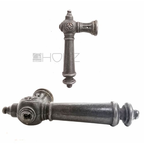 Kastenschloss Türdrücker antik Eisen Raute alt 8er Vk Türklinke - 第 1/1 張圖片