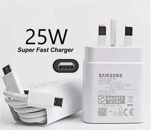 Super Fast Plug &Cable 25W Charger Adapter For Samsung Note 10Ultra,Note20 Ultra - Picture 20 of 39