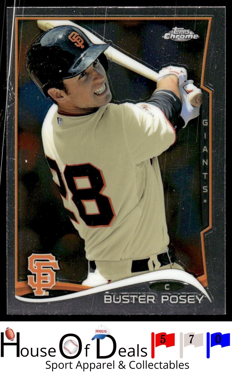 2014 Topps Chrome #152 Buster Posey Baseball Card