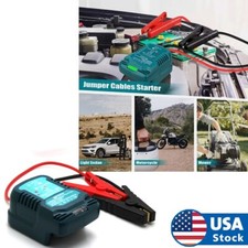 Jumper Cables Jump Starter Charger Adapter Compatible with Makita 18 20V Battery