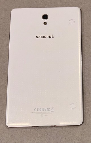 Defective Samsung Galaxy Tab S 8.4" SM-T700 WiFi 16GB Android Tablet -- White - Afbeelding 2 van 4